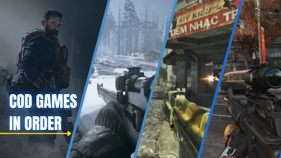 All Call of Duty Games in Order of Release Along With Their Story Order